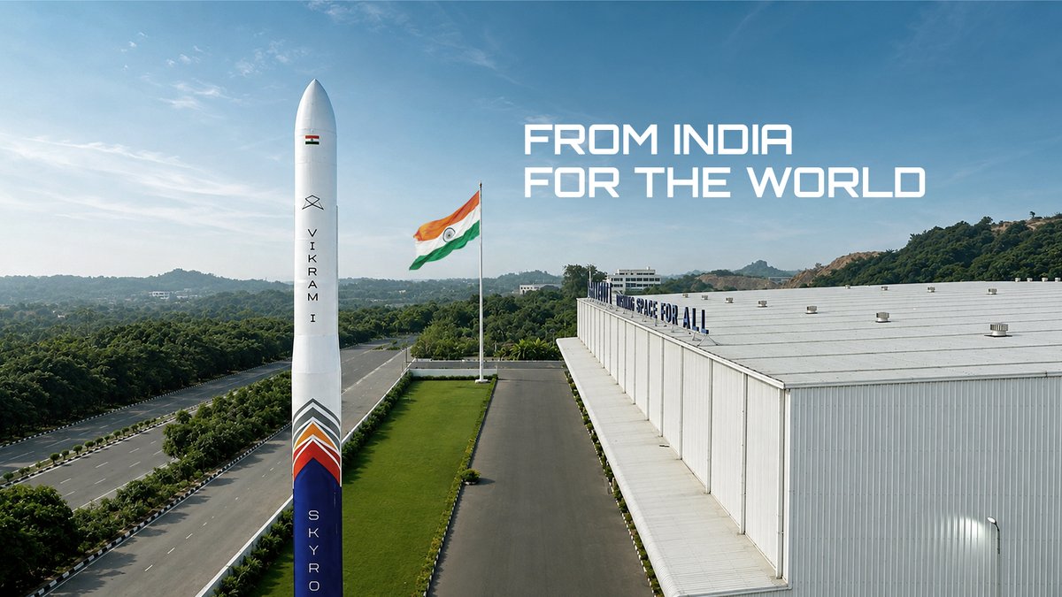 Happy 80th Independence Day to the country whose ambition reaches all the way to orbit. Proud to build here, for the world. 🇮🇳🚀 #IndependenceDay #Vikram1 #SkyrootAerospace