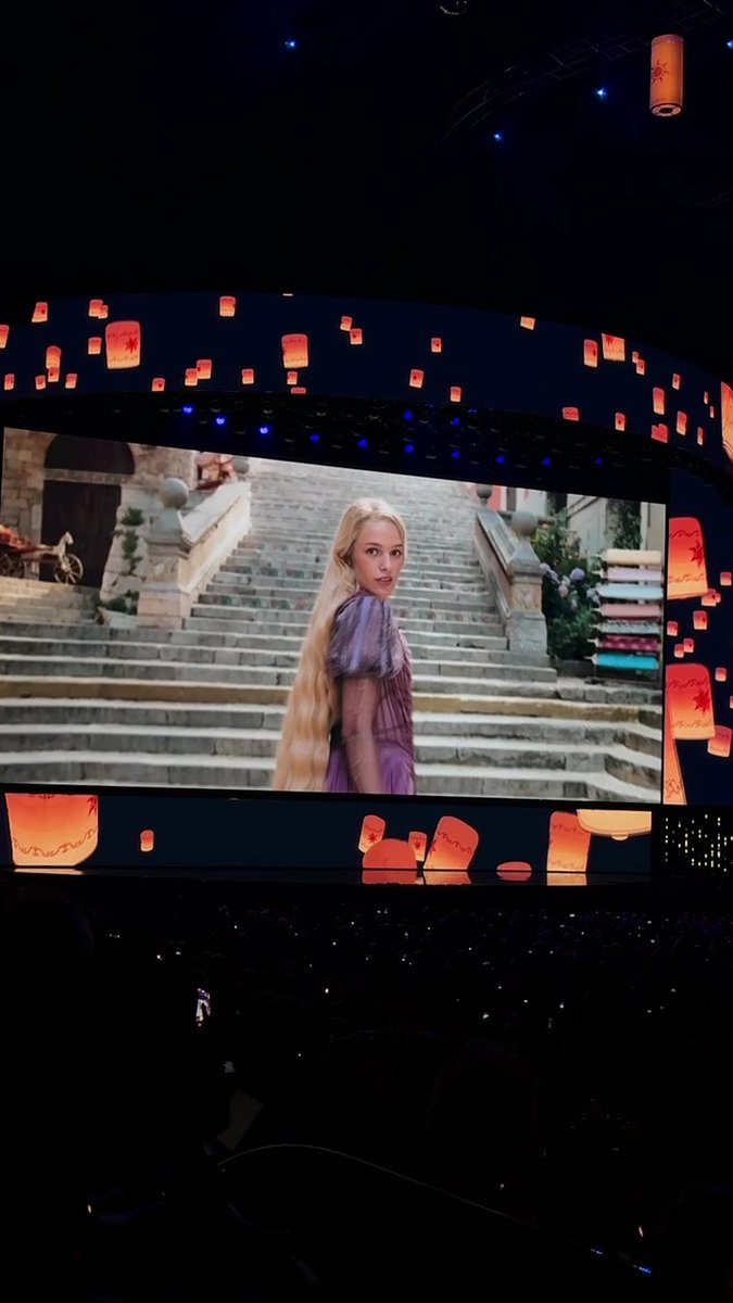 Our first look at Teagan Croft as Rapunzel in the live-action #Tangled movie. Coming to theaters in March 31, 2028.