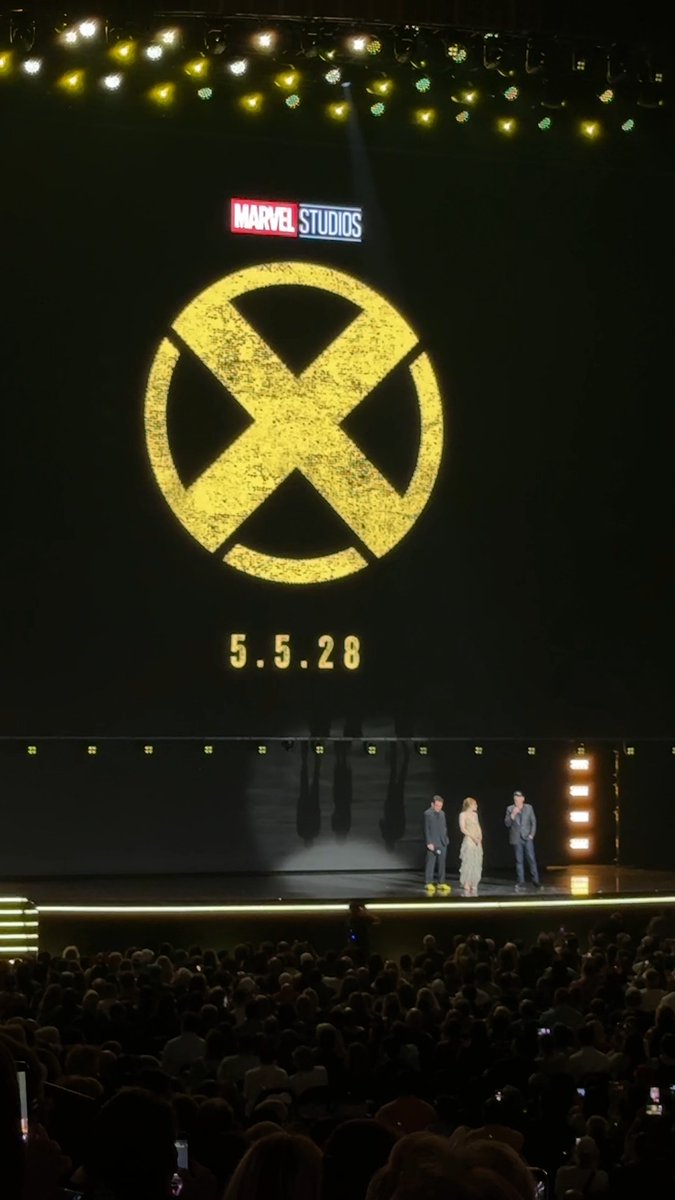 New members of the #XMen cast have officially been announced at #D23: Kit Connor - Cyclops Christopher Abbott - Professor Charles Xavier Samara Weaving - Emma Frost Inde Navarette - Rogue Maya Boyd - Storm Adam Driver - Mister Sinister In theaters on May 5, 2028.