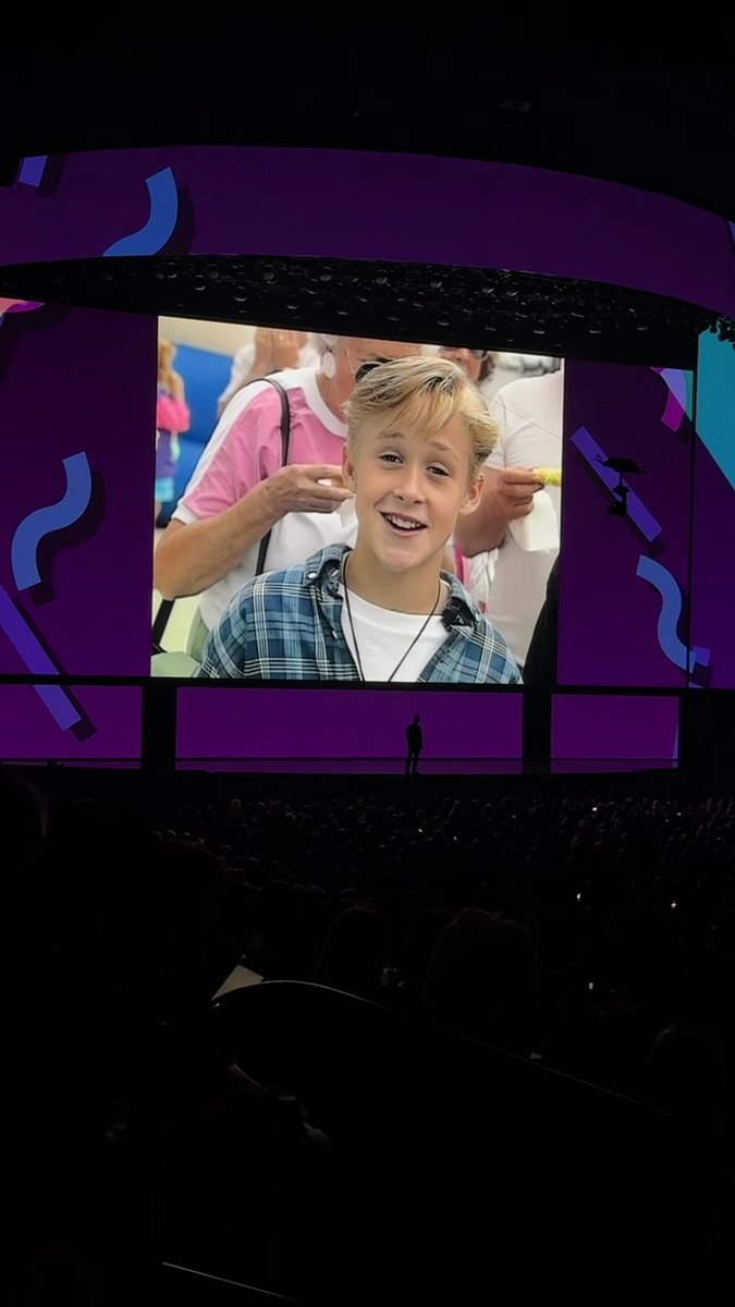 Ryan Gosling gets a special Mickey Mouse Club sizzle at #D23.