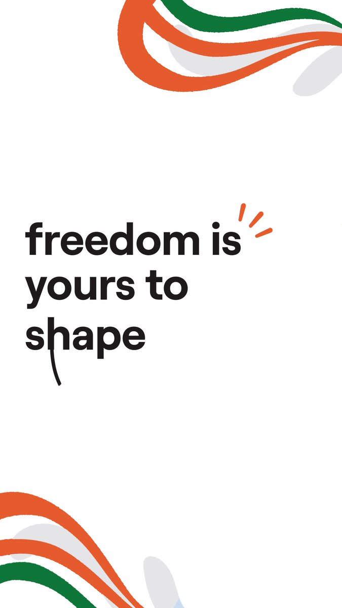 Freedom is yours to shape. #Vi #Vi5G #HappyIndependenceDay #CelebrateTogether #StayConnected