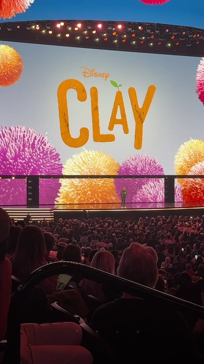 Our first look at Disney Animation’s #Clay, coming to theaters in 2028. Kieran Culkin voices Flip, the world’s worst mentor, who is tasked with mentoring a young ball of clay named Mushy.