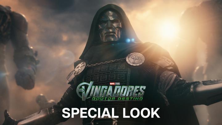 Doutor Destino chega aos cinemas em 17 dezembro. Não perca: #Vingadores: Doutor Destino, somente nos cinemas.
