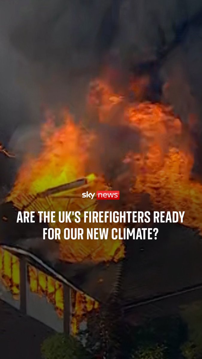 Are the UK's firefighters ready for our new climate? On #ThisIsWhy, Niall Paterson talks to former London Fire Brigade commander Steve Dudeney about his concern, as Britain's emergency services tackle wildfires. Listen here: