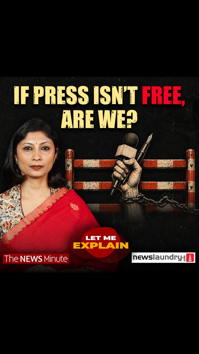 In 1947, India won political freedom. But can a country be truly free without a free press? Pooja Prasanna explains in #LetMeExplain Watch: