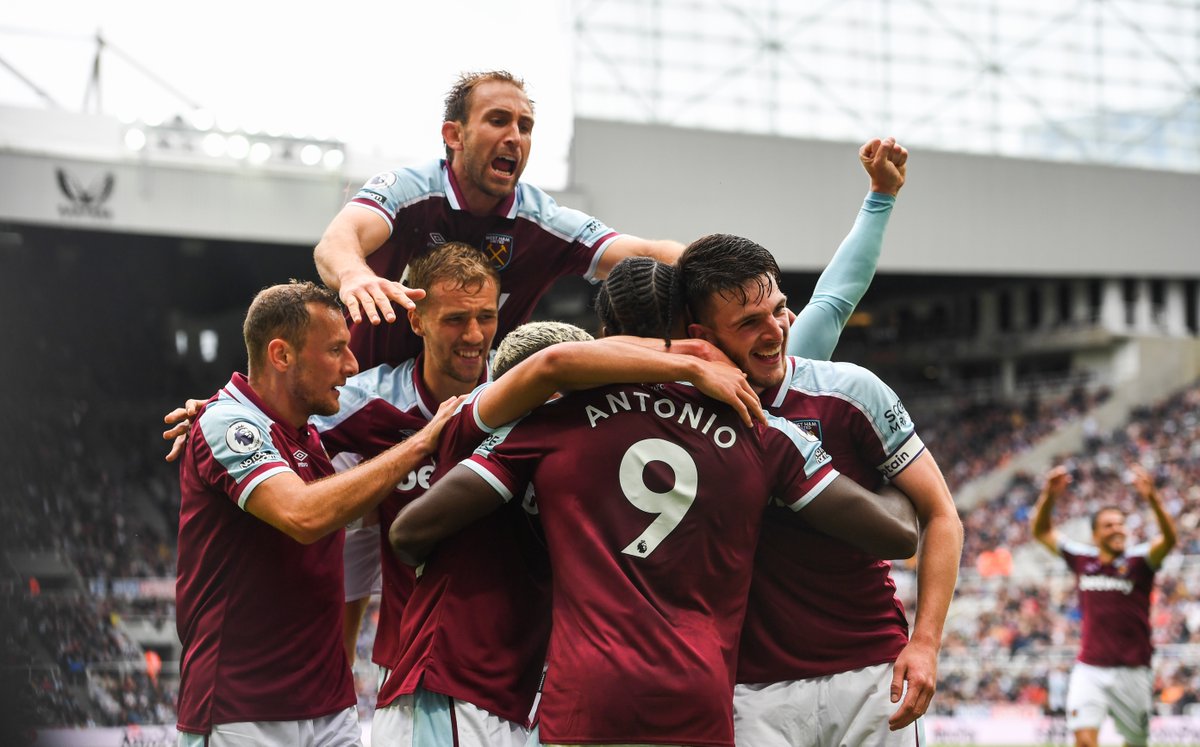 On this day in 2021 West Ham beat Newcastle United 4-2 at St James’ Park in front of 50,673. Great away day