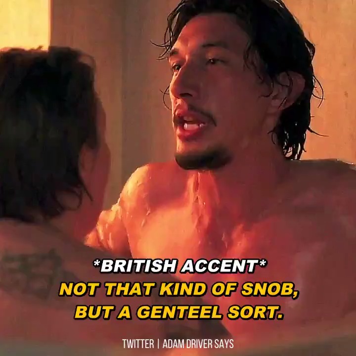 Adam getting his British accent ready for Nathaniel/Mr.Sinister