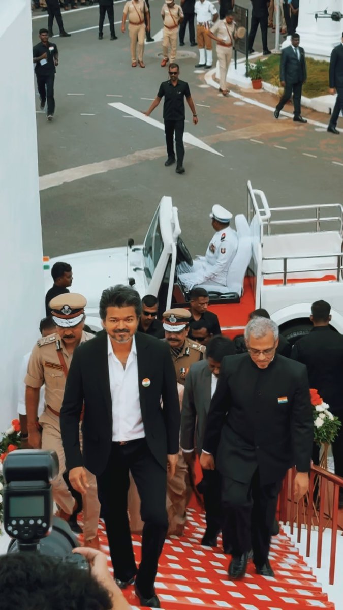 Honourable CMOTamilNadu #JosephVijay at 80th Independence Day celebration 🇮🇳