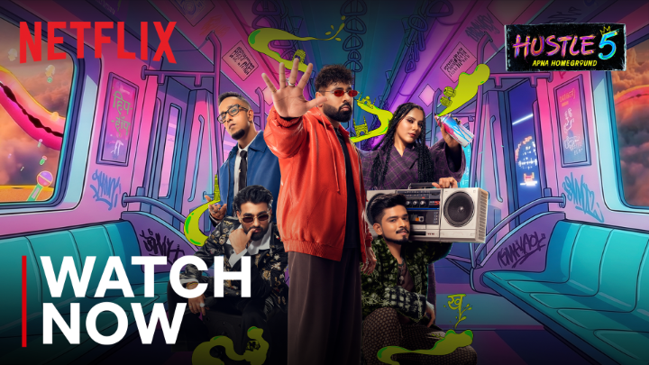 Floors are ready to be swept, hustlers are ready to let it rip 💥🎤 Watch Hustle 5: Apna Homeground, new episode every Sat-Sun at 7 PM, on Netflix.