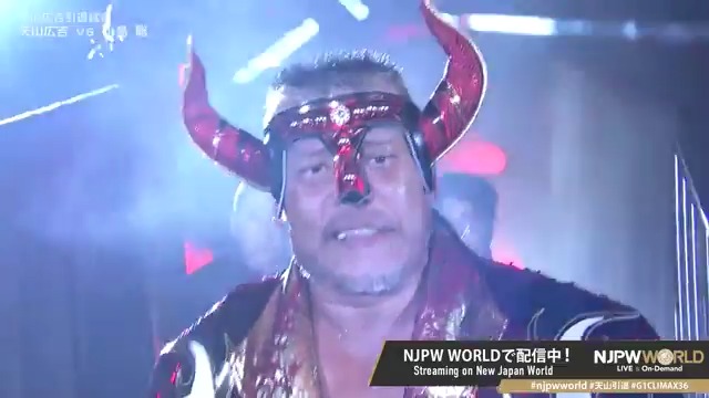 "猛牛" 天山 広吉 Streaming now on #njpwworld #G1CLIMAX36 #天山引退