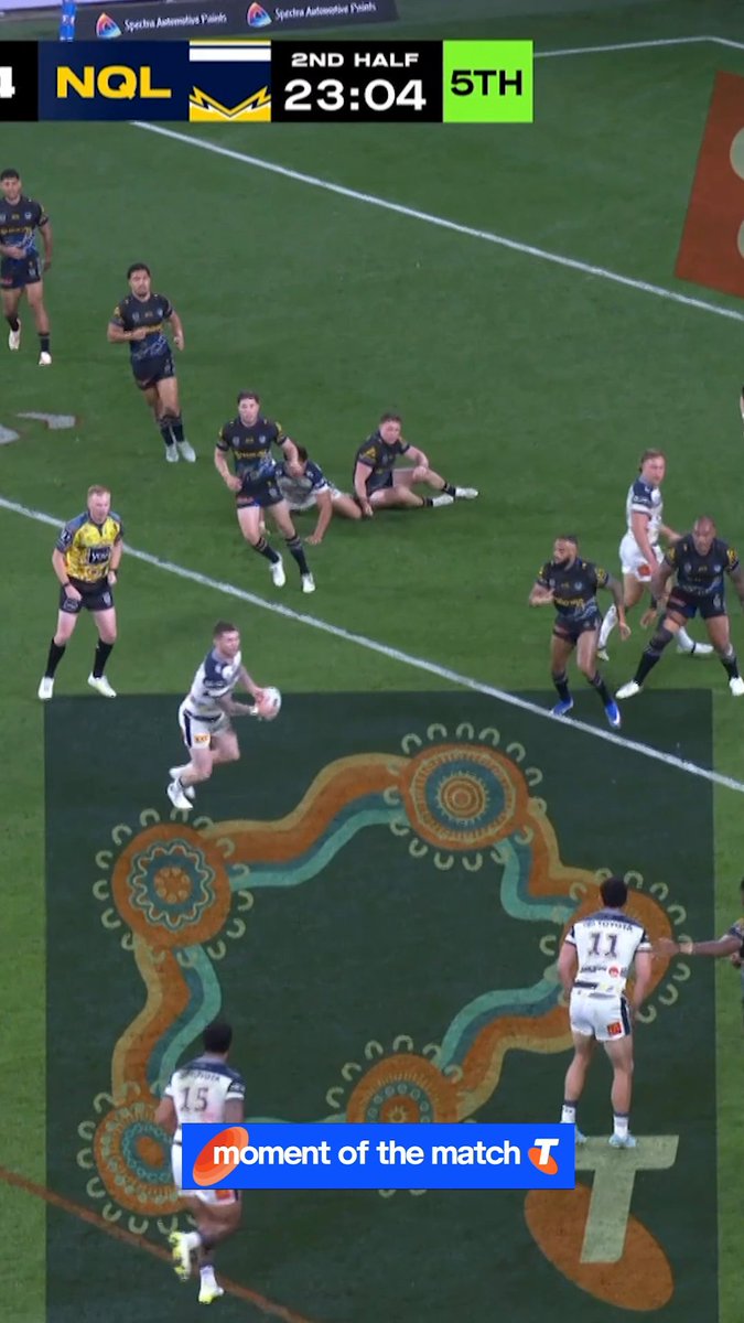 WHAT A TRY 😍 #NRL Telstra Moment of the Match