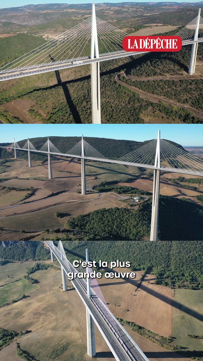 D'exploit architectural à spot touristique incontournable :On vous explique l'incroyable succès du viaduc de Millau. #architecture #pont #aveyron #monument