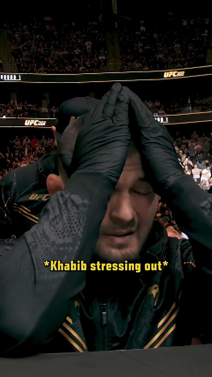 Khabib, Islam Dustin'le dövüşürken strese giriyor