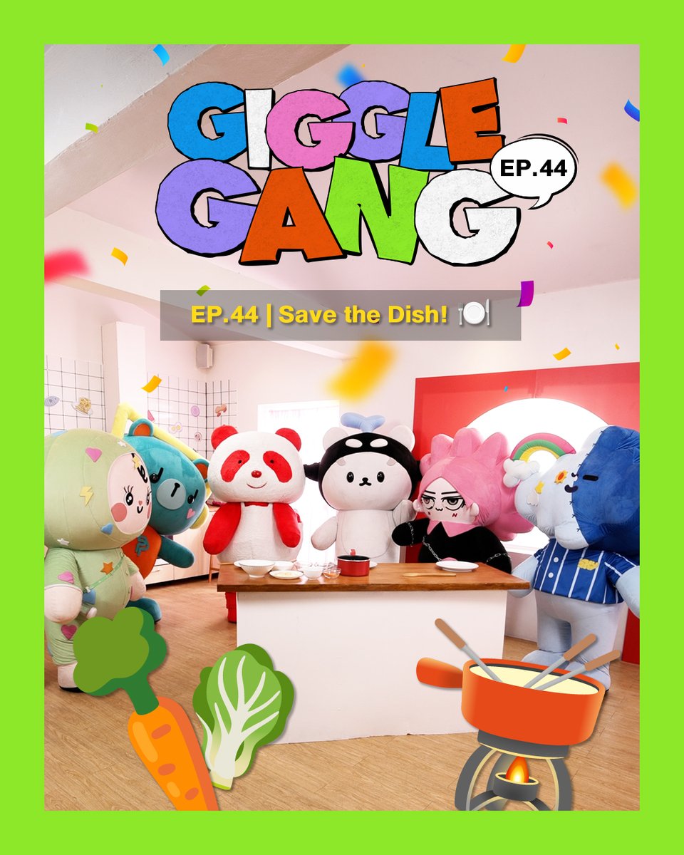 EP.44 | Save the Dish!🍽️ #GMMTVGiggleGang #เติมอูมามิเติมอายิโนะโมะโต๊ะ #อายิโนะโมะโต๊ะ Polcasan BABII PERMPOON SMYLE NEONA
