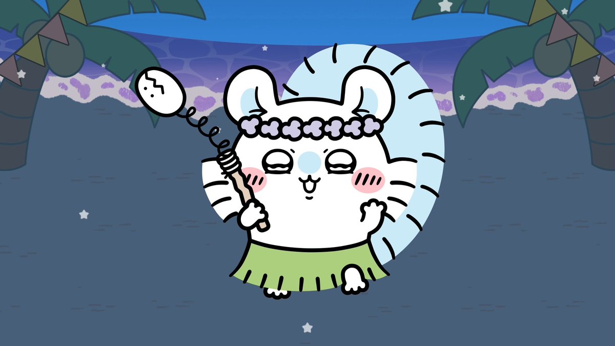 ╭━━━━━━━━━━━╮ 🏝️人魚の島衣装🏝️ モモンガ ╰━━━━━━━━━━━╯ モモンガの人魚の島衣装をご紹介✨ #ちいぽけ #ちいかわぽけっと #ちいぽけ人魚の島
