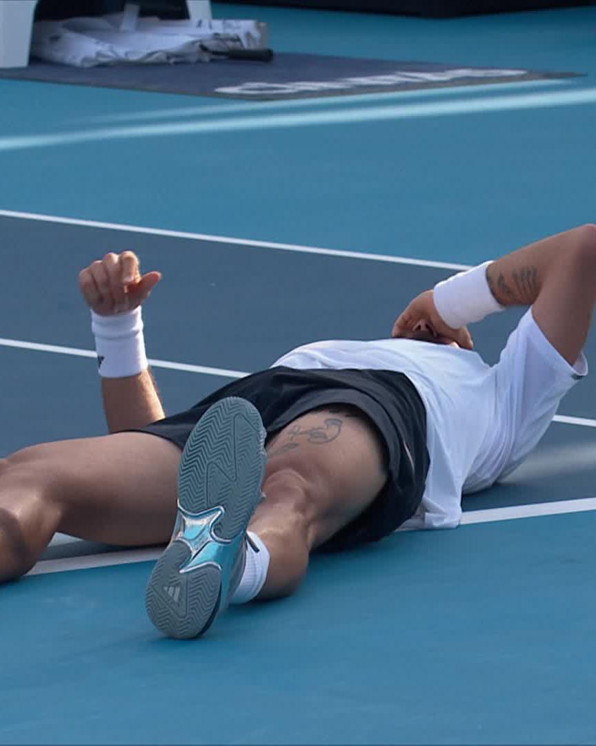 Kokkinakis est vraiment le poissard ultime du tennis