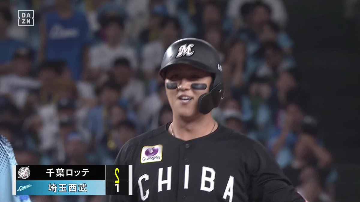 4番の意地 バットをへし折られても 山口航輝 執念の勝ち越しタイムリー ⚾️西武×ロッテ #chibalotte #だったらDAZN