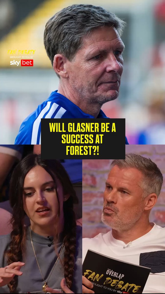 "I think he's going to get one or two seasons..." 👀 "But if he gets a trophy in that time, oh please!" 🙏 Nottingham Forest fans, how excited are you for the Oliver Glasner era? 🌳