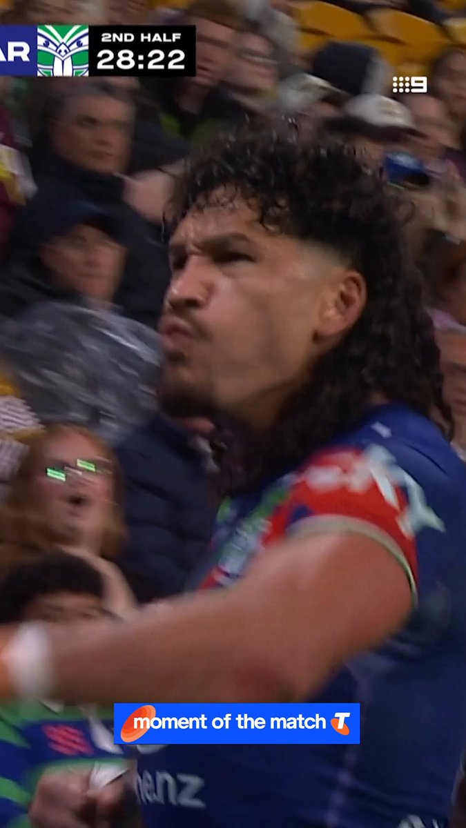DWZ CAN FLY 🦸‍♂️ #NRL Telstra Moment of the Match