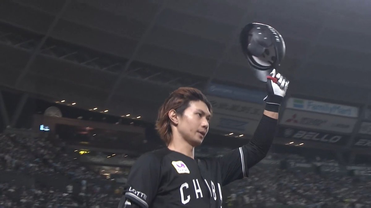 点差を広げる大きな一発！💥💥 イケメンベースボール！✨ 千葉ロッテ 藤原恭大 選手の今シーズン第6号ソロホームラン！🌈