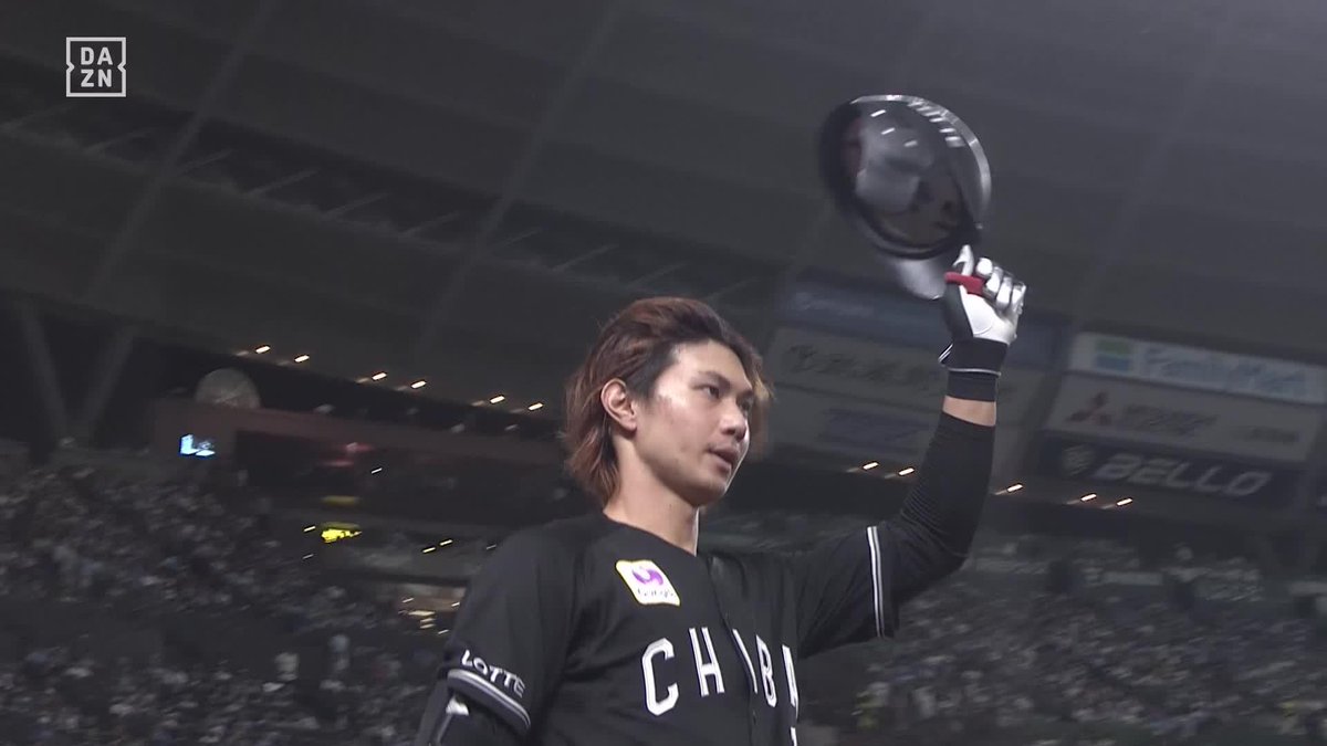 すべてが、美しい。 8月は初アーチ 藤原恭大 第6号ホームラン ⚾️西武×ロッテ #chibalotte #だったらDAZN