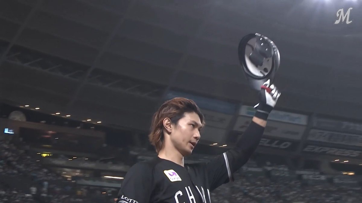 #藤原恭大 選手が今季6号ソロを放ち貴重な追加点! #chibalotte #MarinesBaseball #MarinesHRs
