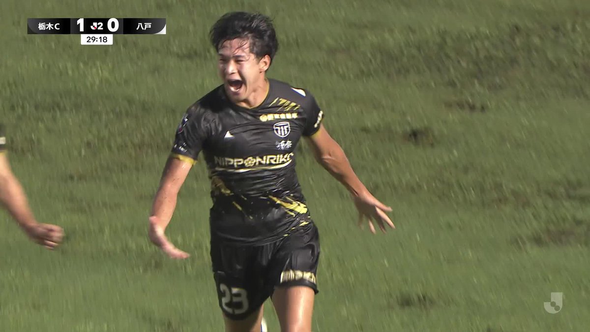 🎦 ゴール動画 🏆 明治安田Ｊ２リーグ 🆚 栃木Ｃvs八戸 🔢 2-0 ⌚️ 30分 ⚽️ 吉田 篤志（栃木Ｃ） #Ｊリーグ