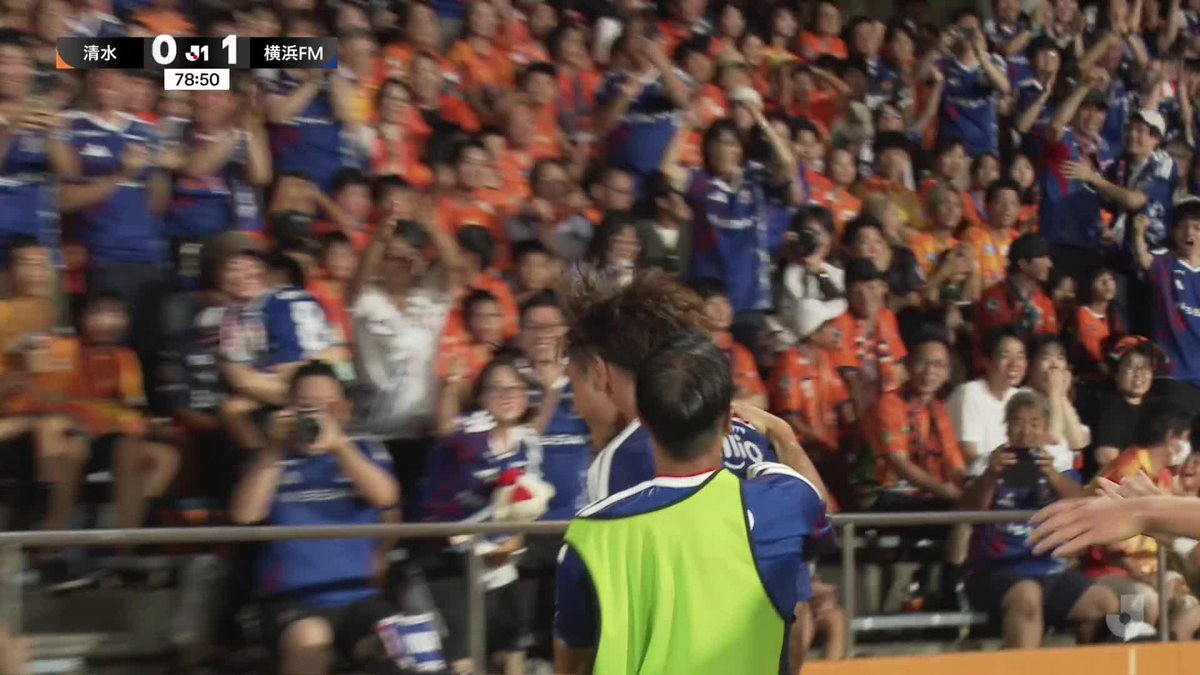 井上太聖が右足一閃!💥 🎦 ゴール動画 🏆 明治安田J1リーグ 🆚 清水vs横浜FM 🔢 0-1 ⌚️ 79分 ⚽️ 井上 太聖(横浜FM) #Jリーグ