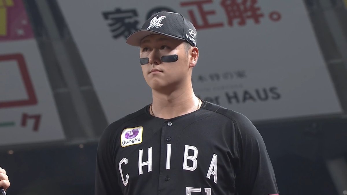 / 8/15 ヒーローインタビュー⚾️ \ 千葉ロッテ 山口航輝 選手✨