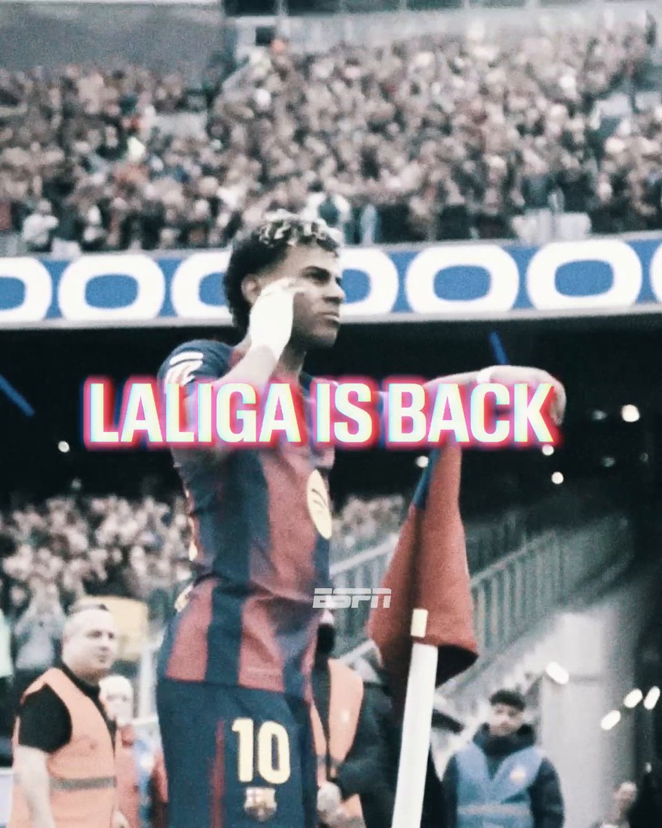 A NEW LALIGA SEASON IS UPON US 🍿 Strap in. New stars, the biggest clubs and the best rivalries 🔥🇪🇸