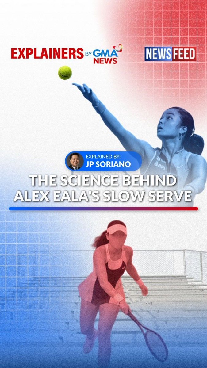 Why is Alex Eala's 'slow' serve so tricky to return? | GMA News Feed Alex Eala is set to make her debut at the 2026 Cincinnati Open on August 15, facing Elena-Gabriela Ruse in the Round of 64. But before she takes the court, let’s talk about one of Eala’s weapons that has given some of her top opponents a little trouble — her serve. Why is Alex Eala’s “slow” serve so tricky to return? JP Soriano explains.