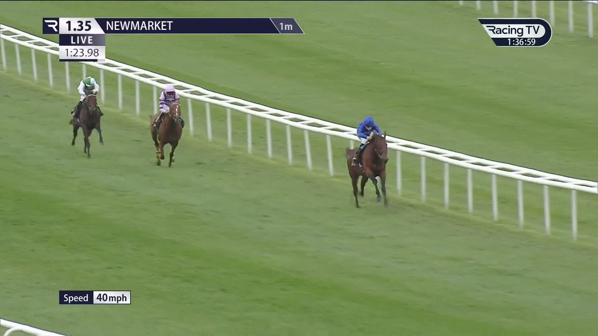 Ghaiyyath newcomer 𝐁𝐢𝐧 𝐉𝐚𝐡𝐰𝐚𝐫, who holds a Royal Lodge entry for Godolphin, cuts loose in the betway-sponsored British EBF novice stakes Newmarket Racecourses 99 winners for the season, now, for Billy Loughnane ...