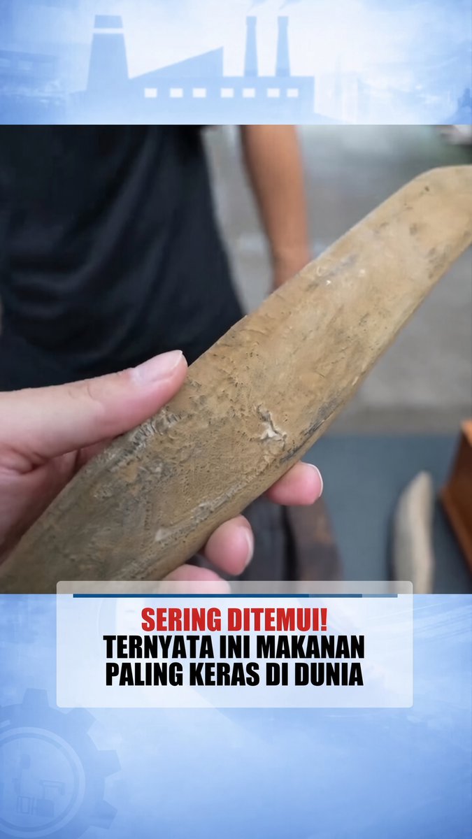 Ada makanan yang kerasnya ngalahin kayu, tapi orang Jepang makan ini tiap hari 🤯 kalian udah pernah coba belum 🤤
