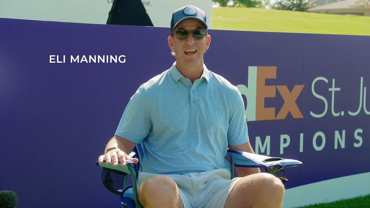 Best driver on TOUR? Easy. Eli Manning and his tiny FedEx truck.