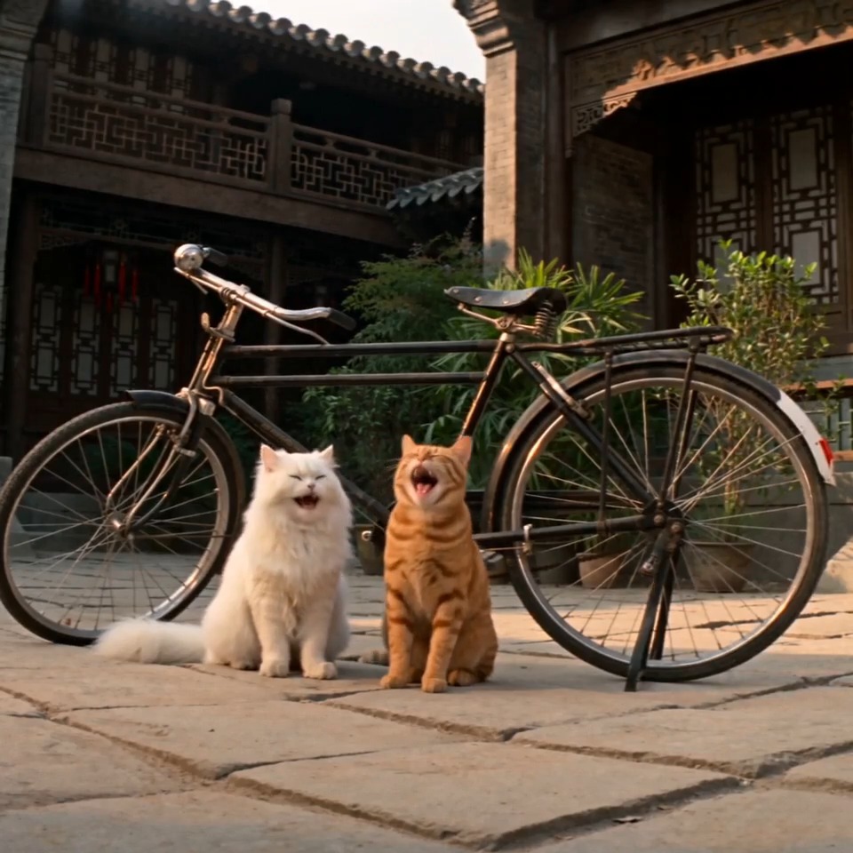 why cant a bicycle stand up by itself? 🙀