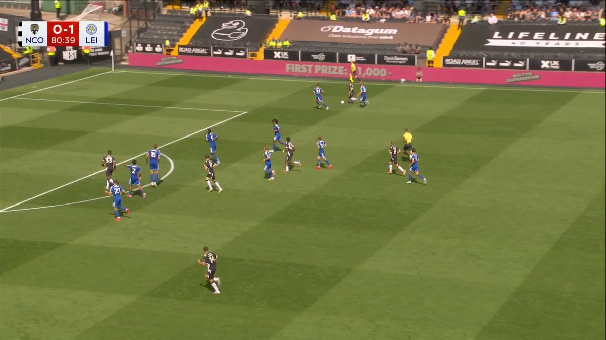 "The Magpies' determination reaps reward!" Notts County have answered back and levelled against Leicester ⚽️