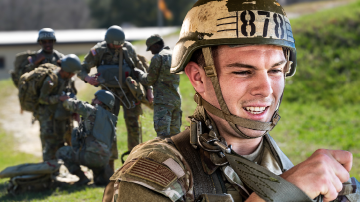 Before jumping from an aircraft, Airborne School trainees must conquer Tower Week. Watch these Soldiers train to earn their wings as paratroopers.