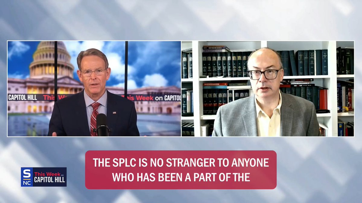 “We’re now on the second superseding indictment” against the Southern Poverty Law Center. Jeff Clark Heidi Beirich is “living off money that she’s funneling to supposedly stop hate.” The SPLC is “like a perpetual corrupt motion machine.” This Week on Capitol Hill