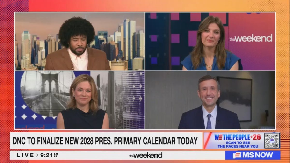 The 2028 Democratic presidential primary calendar will put our party on a path to not just win the presidency, but also bring more people into the conversation and grow our coalition.