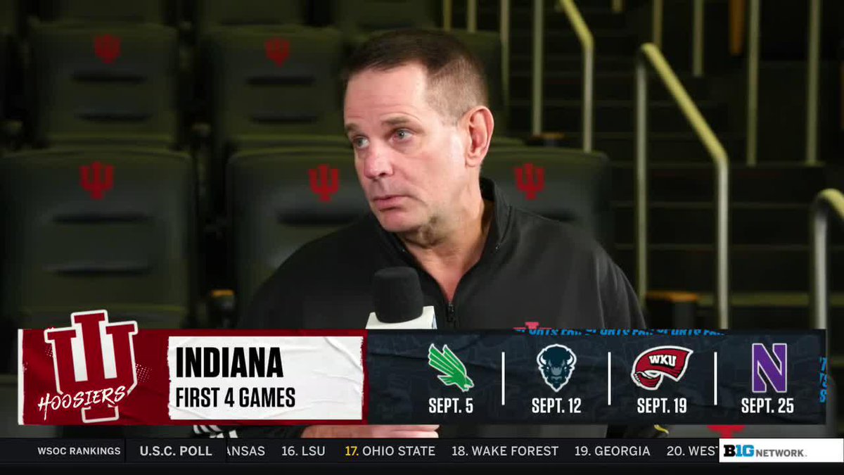 "I'd love to play them. It'd be a great in-state game." 🗣️ Curt Cignetti on Notre Dame and future non-conference schedules