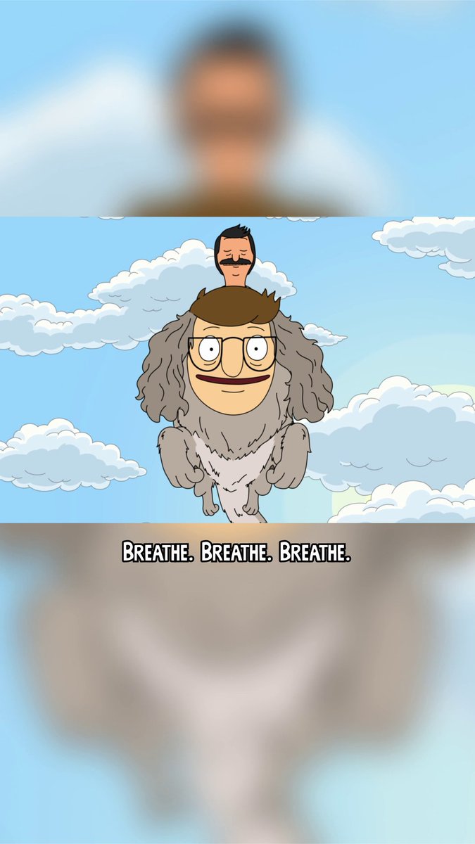 That’s it, breathe. Stream #BobsBurgers on Hulu on Disney+!