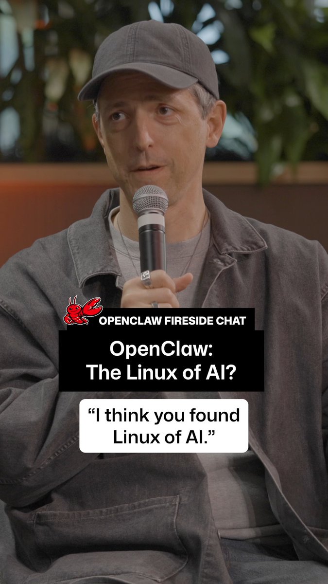 OpenClaw. Is it the Linux of AI? 👀