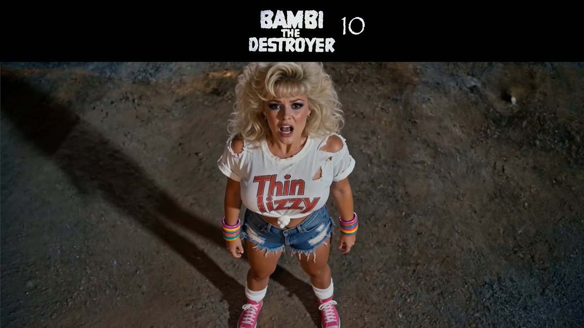BAMBI THE DESTROYER — Episode 10 Bambi's in a heavy metal nightmare. She needs Rock n roll to drown the doowop sirens. But will she be safe in the Theater of the Mad?