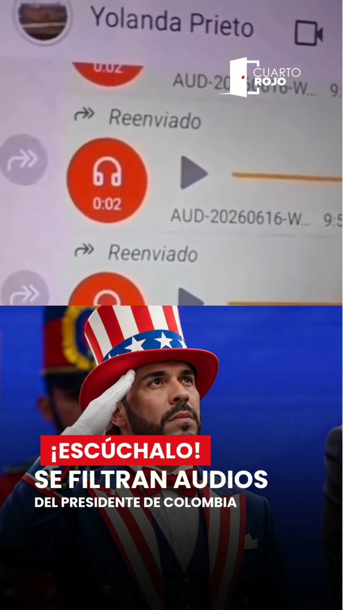 🚨🇨🇴 “MI PATRIA ES ESTADOS UNIDOS” Un audio atribuido a Abelardo de la Espriella desata polémica por fuertes comentarios sobre Petro, Santander, los paisas y Colombia. Y el remate no tiene desperdicio: 🗣️ “Firmes por la patria… sí, pero mi patria es Estados Unidos”. 🎥 Escúchelo y saque sus conclusiones. ¿Que opinan ustedes? #Colombia #AbelardoDeLaEspriella #Politica