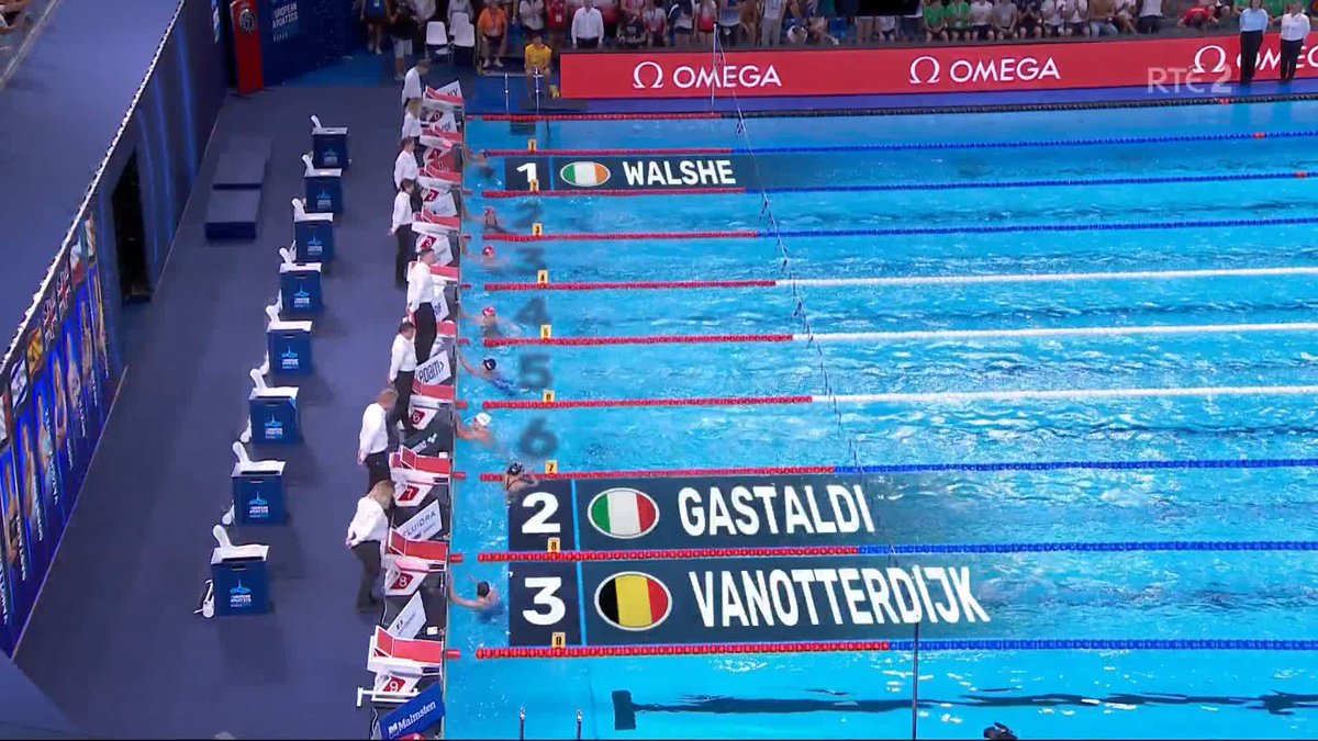 DOUBLE-GOLD MEDALLIST 🥇 Ellen Walshe, the Dublin swimmer, adds the 200m individual medley to her 400m IM gold medal from earlier in the week at the European Aquatics Championships in Paris #RTESport