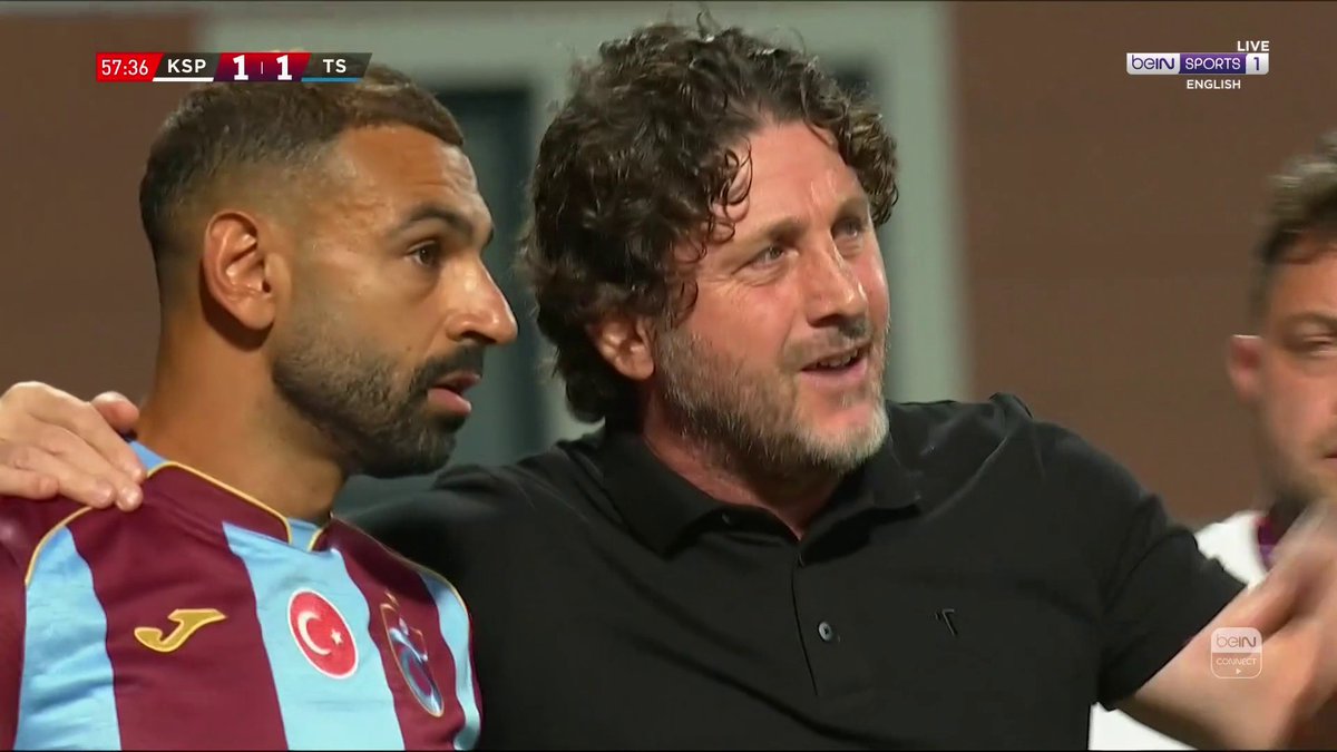 🇪🇬👑 Mohamed Salah comes on for his Trabzonspor debut!