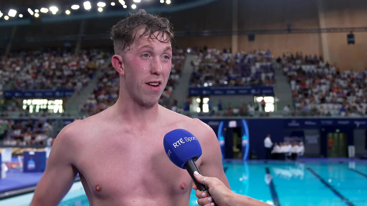 "I'm happy I got in a final" It was not the week Daniel Wiffen would have hoped for, but he wants to take the positives of making it to the finals #RTESport