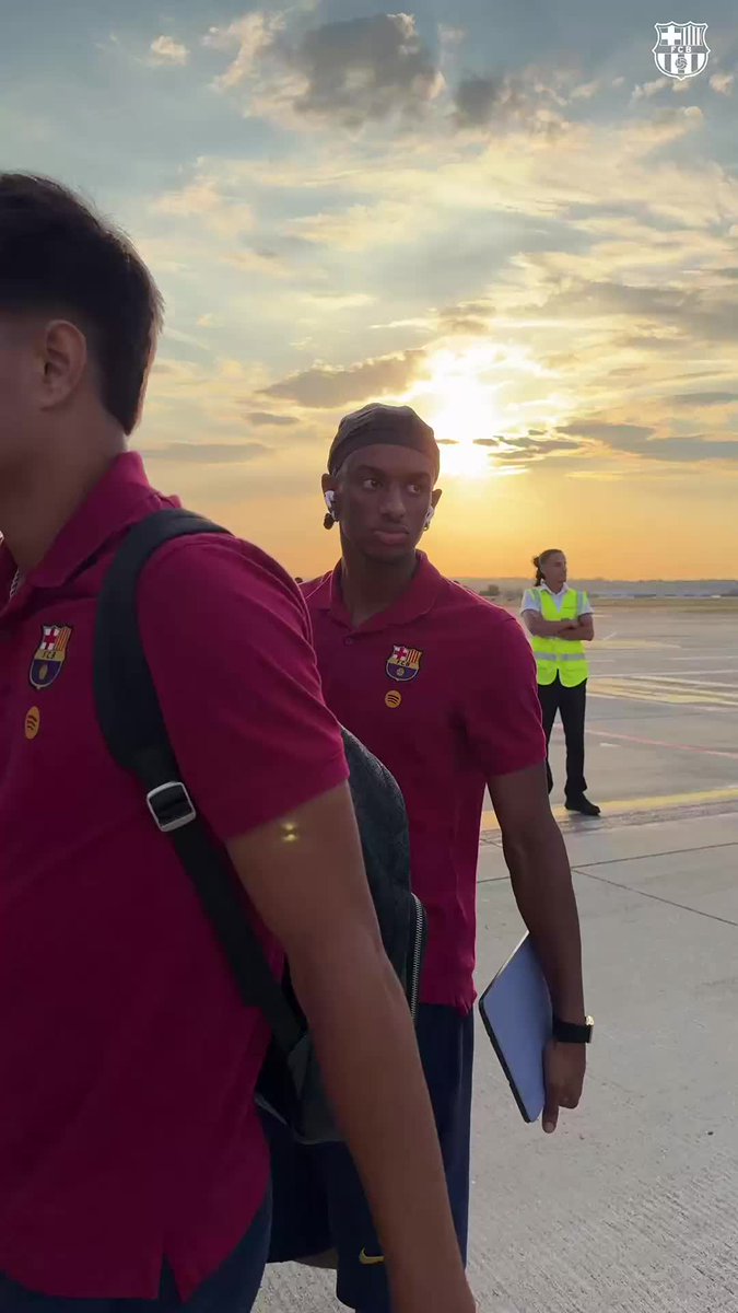 Just landed.