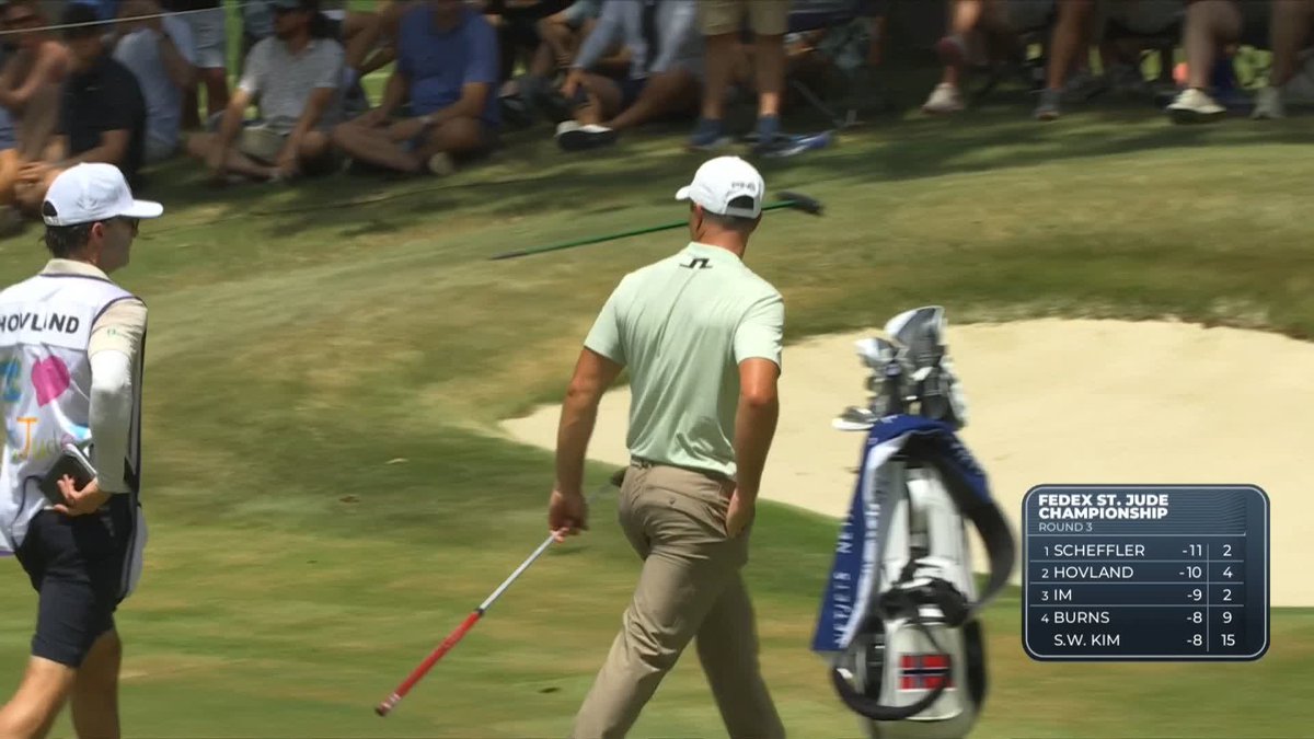 Great start for Viktor Hovland, just one behind Scottie Scheffler now 👀⛳️