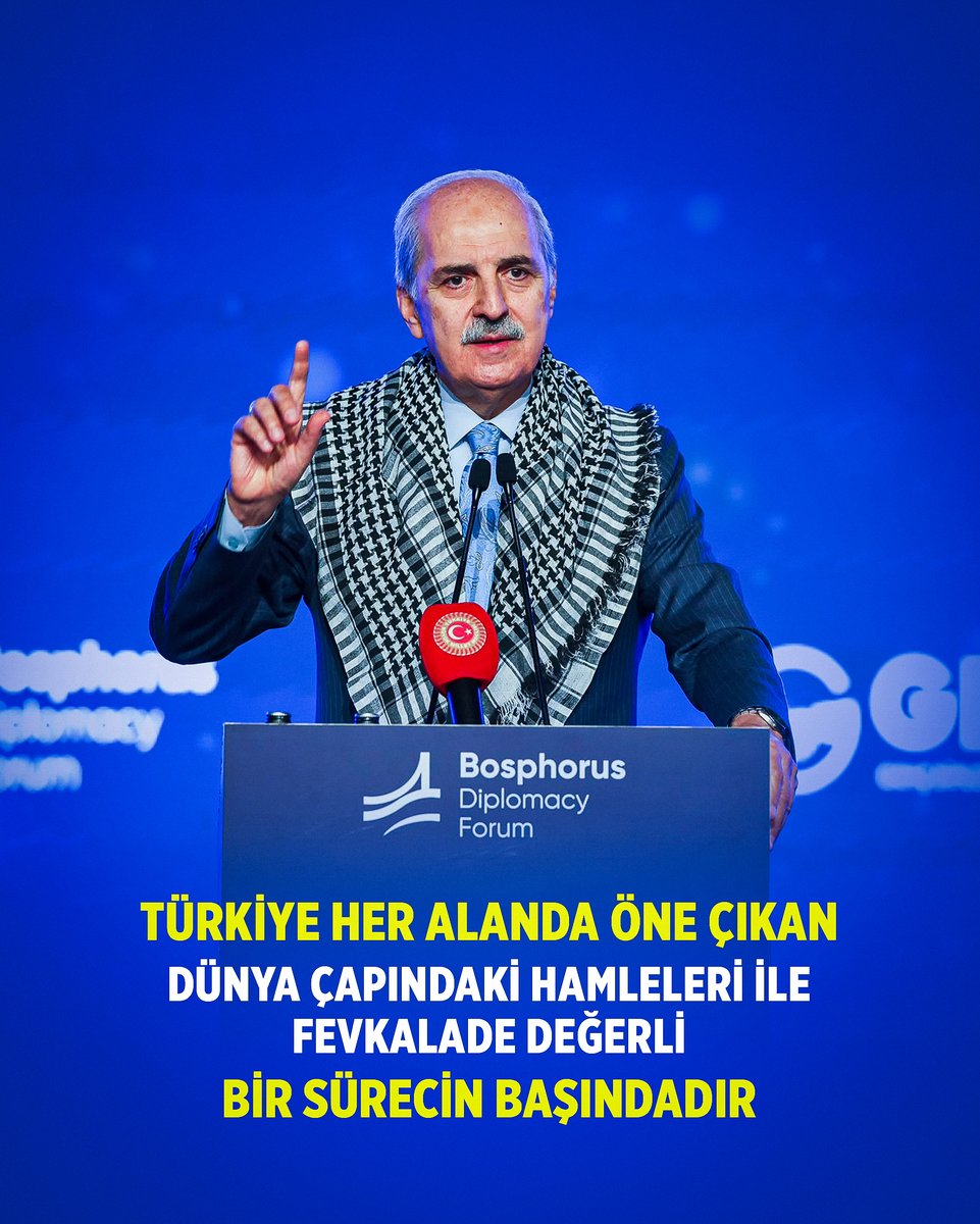❝Türkiye yakaladığı ivmeyle, her alanda öne çıkan dünya çapındaki hamleleriyle fevkalade değerli bir sürecin başındadır.❞